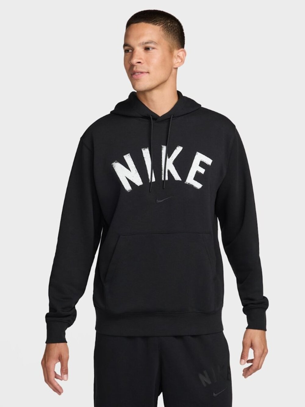 Nike Swoosh Men's Dri-FIT French Terry Pullover Fitness Hoodie
